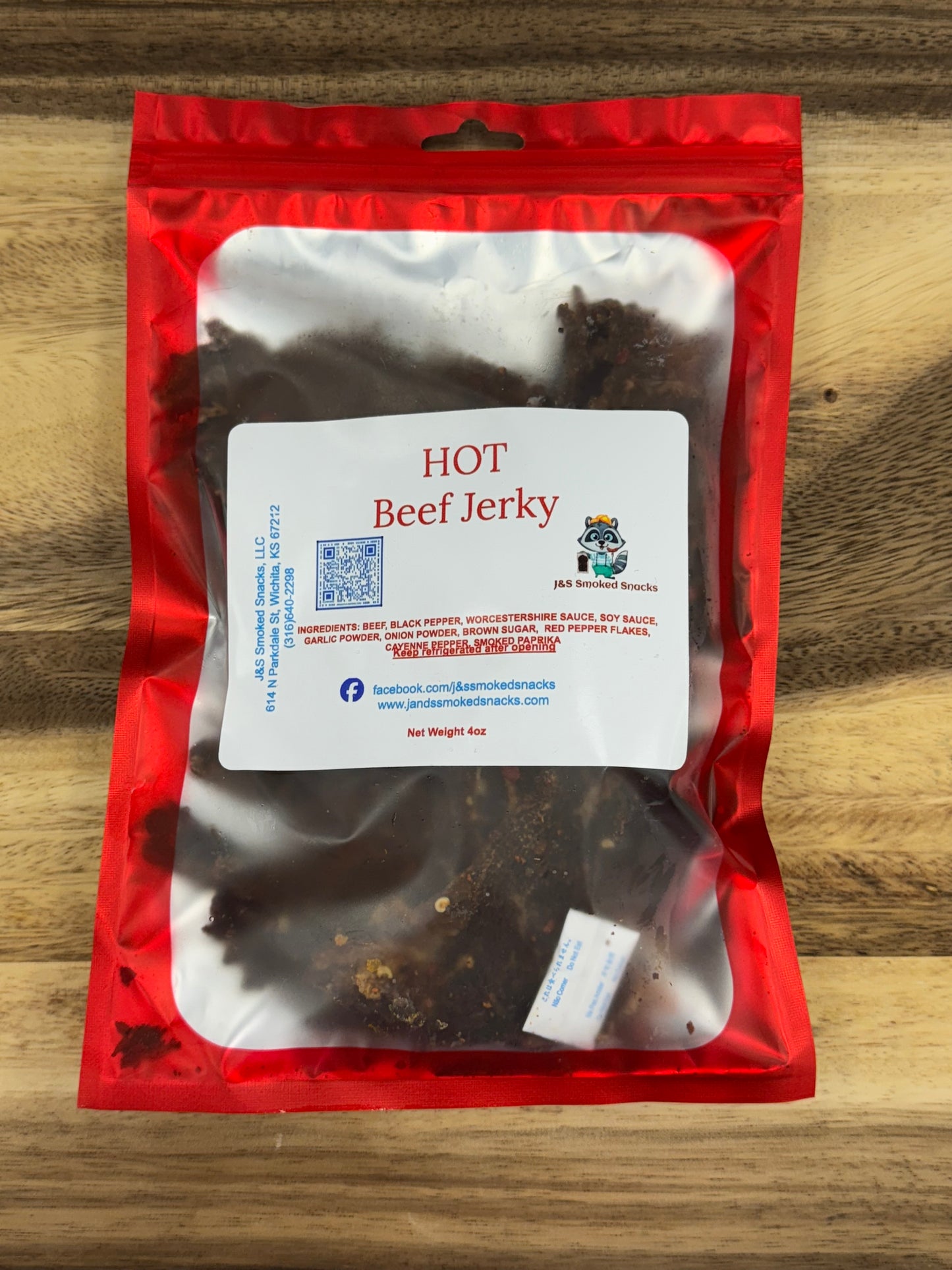 Hot Beef Jerky