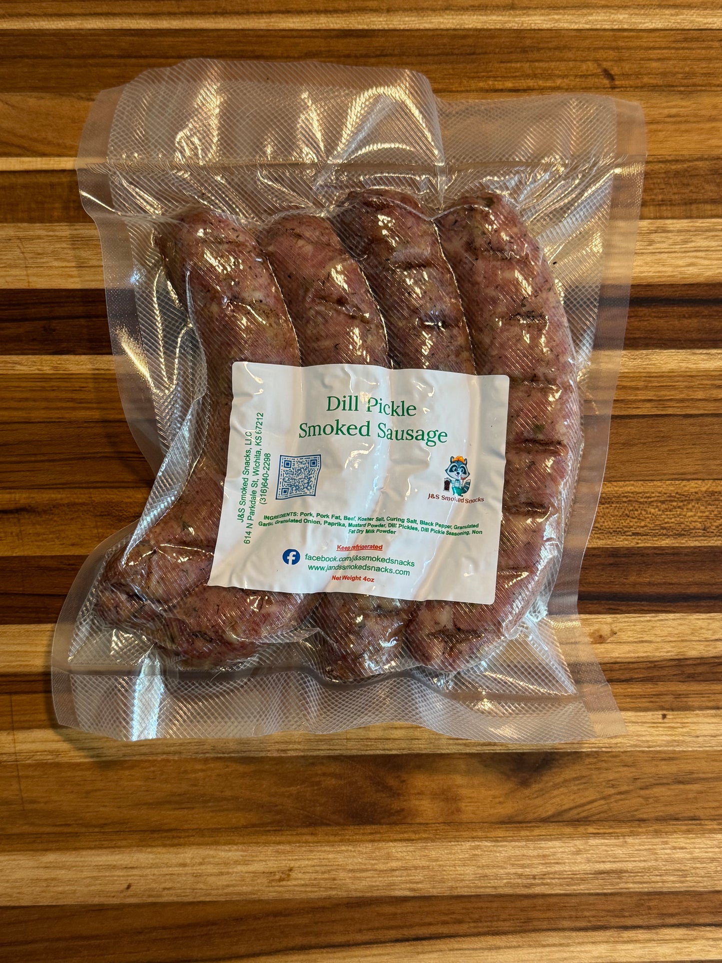 Dill Pickle Smoked Sausage