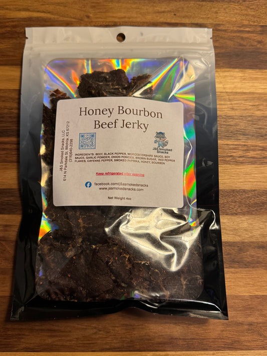Honey Bourbon Beef Jerky